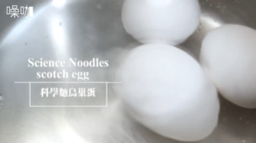 科学面鸟巢蛋 Science Noodles Scotch Egg